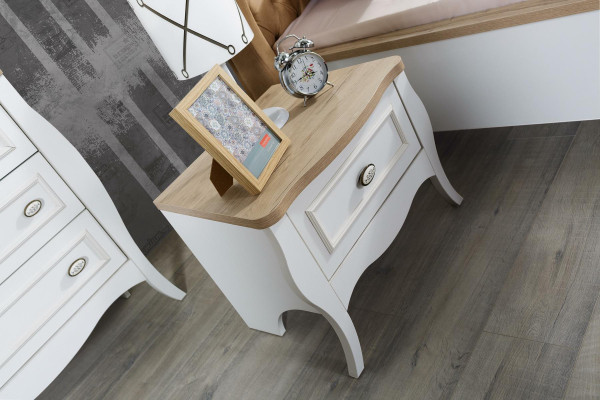 Komplett Jugendzimmer Set Bett Kleiderschrank Kommode 5tlg Möbel Luxus