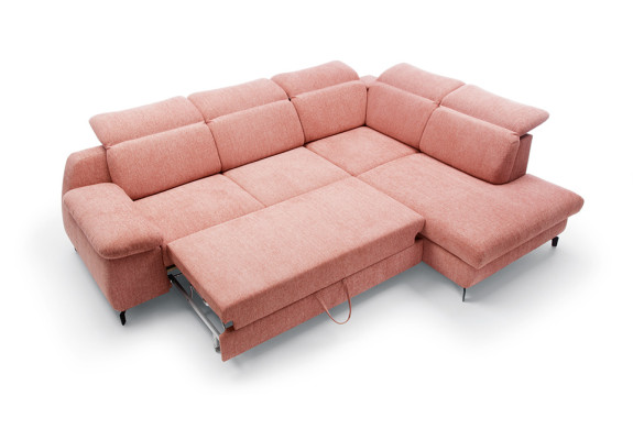 Ecksofa Eckcouch mit Schlaffunktion Couch Wohnlandschaft Sofa Eckgarnitur Sofas