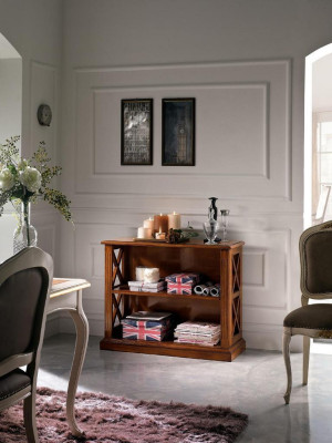Bücher Regal braun Vitrinen Schrank Bücherschrank Vitrine Bücherregal Regale Neu