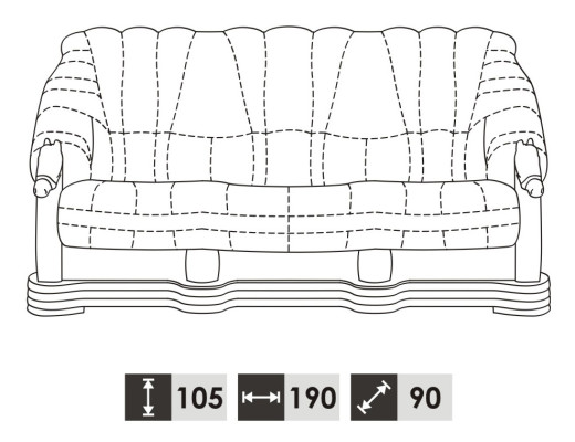 Wohnzimmer Sofagarnitur Couch Polster Sitz Deko Sofa Leder Holz 3+2+1 Set