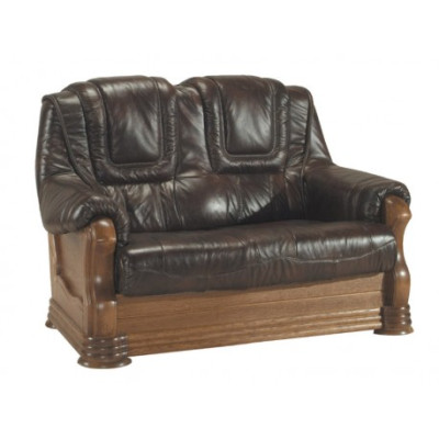 Ledersofa Männer Club Sofa Couch Polster Sitz Sofagarnitur 3+2+1 Komplett Set
