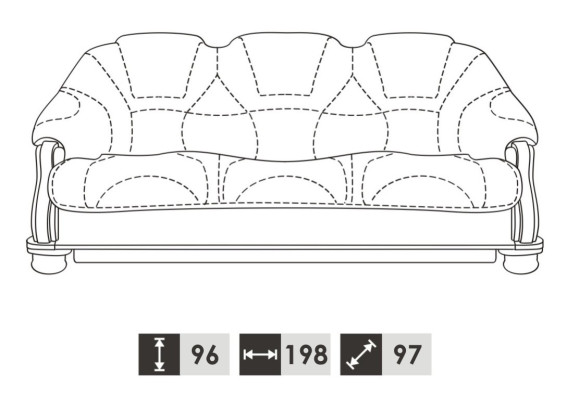 Sofagarnitur 3+2 Sitzer Klassische Garnituren Leder Sofas Couchen Polster