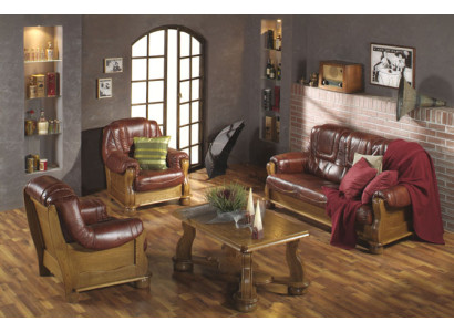 Sofagarnitur 3+1 Sitzer Klassischer Wohnlandschaft Sofas Couchen Polster Sofa