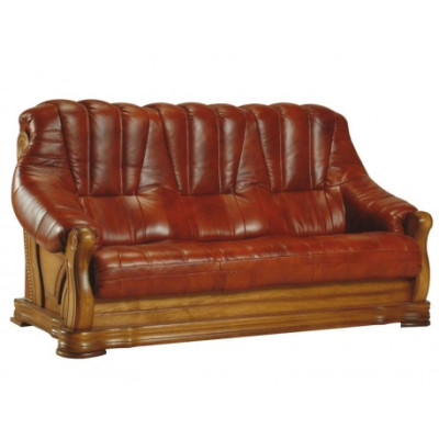Komplettes Ledersofa Set Ledercouchen Luxus Wohnzimmer Sofas 3+2