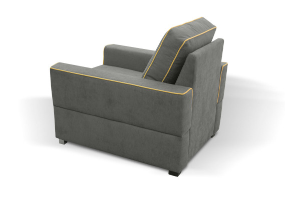 Sofa 1 Sitzer Couch Designer Textil Sofas Polster Neu Moderner Sessel