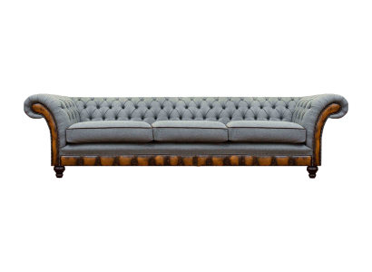 Hellgraue Wohnzimmer Moderne Couch Exklusiver Dreisitzer Designer Möbel