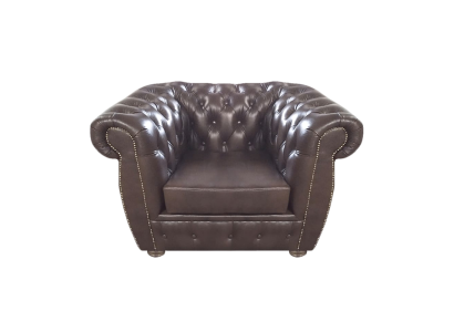 Luxus Design Sessel Braun Polstermöbel Sitz Möbel Polstermöbel Chesterfield