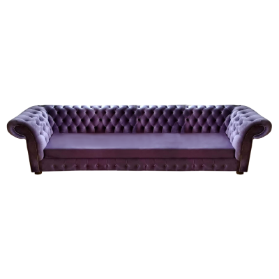 Modern Design Chesterfield Sofa Viersitzer Couch Einrichtung Wohnzimmer