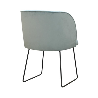 Design Wartezimmer Stuhl Sitz Praxis Ess Zimmer Stühle Textil Stoff Polster Neu