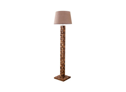 Stehleuchte Stehlampe Stand Steh Leuchten Lampen Lampe Braun Möbel Leuchte Neu