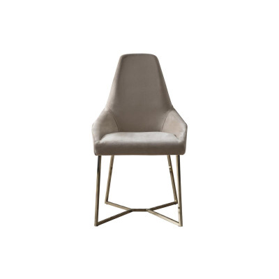 Lehnstuhl Esszimmerstuhl Luxus Beige Lehnstuhl Stuhl Stühle Modern Design Möbel