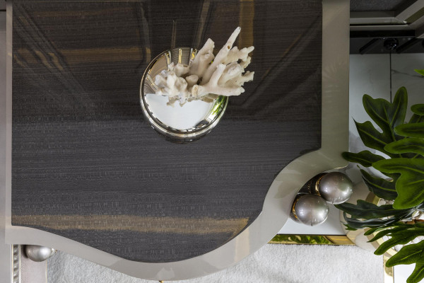Nachttisch Grau Schlafzimmer Elegantes Modern Möbel Schön Nachttische Luxus Neu
