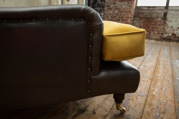 Lounge Sofa Sessel Club Relax Couch Polster Stuhl 1 Sitzer Fernseh Chesterfield