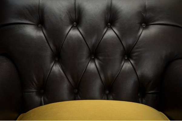 Lounge Sofa Sessel Club Relax Couch Polster Stuhl 1 Sitzer Fernseh Chesterfield