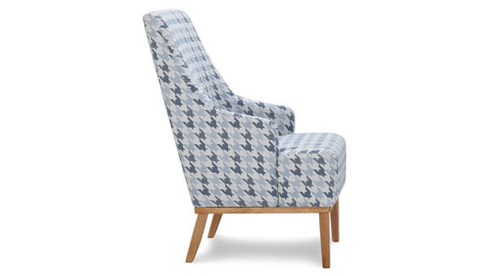 Sessel Designer Stuhl Polster Relex Stoff Textil Leder Lounge Fernseh 1 Sitzer