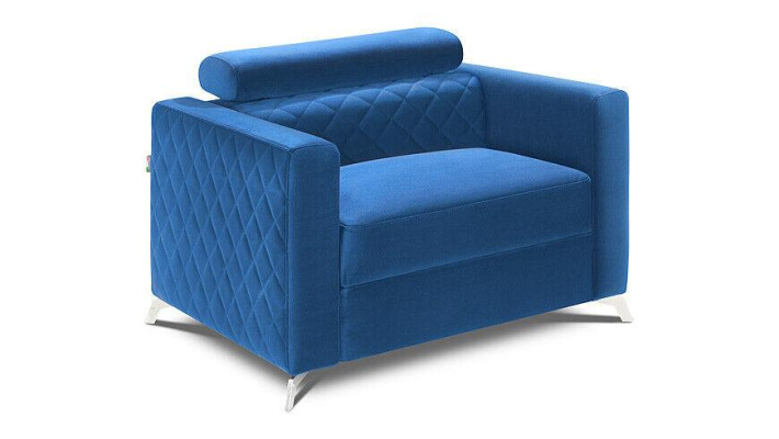 Sessel Designer Stuhl Polster Relax Textil Leder Lounge Einsitzer Club Sofa Neu