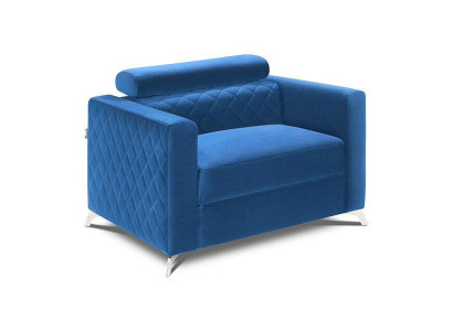 Sessel Designer Stuhl Polster Relax Textil Leder Lounge Einsitzer Club Sofa Neu