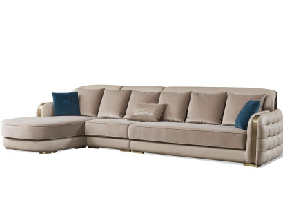 Sofa Leder L Form Couch Wohnlandschaft Ecksofa Garnitur Modern Couchen