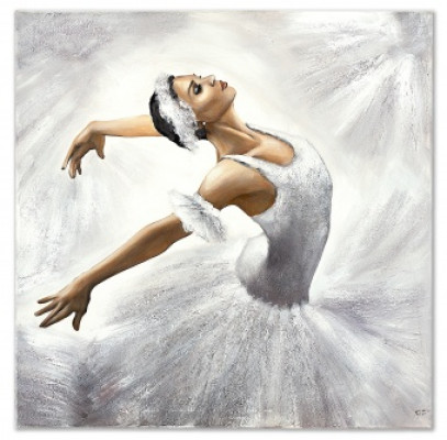 Balletttraum Handarbeit Ölbilder Gemälde Leinwand Ölbild Bild G107961
