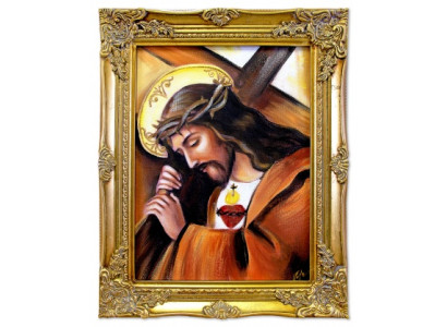 Der leidende Christus Handarbeit Ölbilder Gemälde Leinwand Ölbild G01605