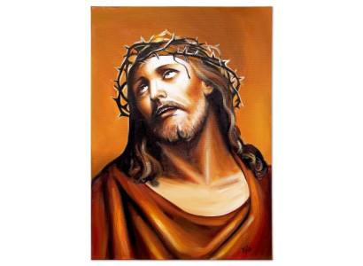 Jesus in Trauer Handarbeit Ölbilder Gemälde Leinwand Ölbild Bild G119395