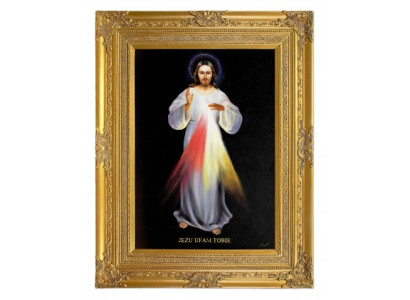Jesus der Barmherzige Handarbeit Ölbilder Gemälde Leinwand Ölbild G104850