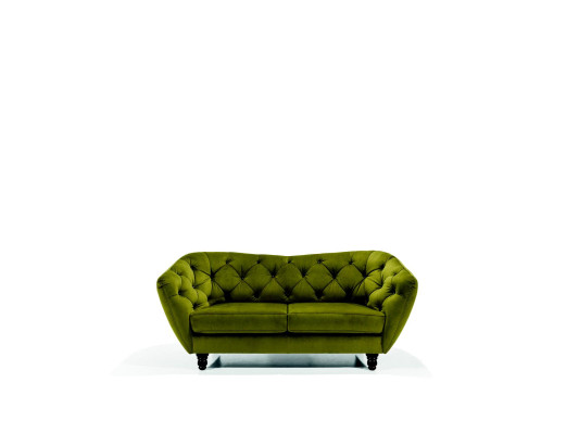 Chesterfield 3+2 Sitzer Sofagarnitur Polster Stoff Couch Sitz Garnitur Design