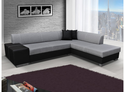 Design Ecksofa Schlafsofa Bettfunktion Couch Leder Textil Polster Sofas Neu 8984