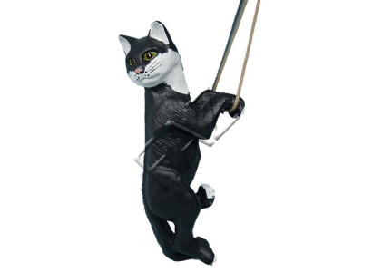 Katze Tier Figur Garten Statue Skulptur Figuren Skulpturen Dekoration  Deko Neu