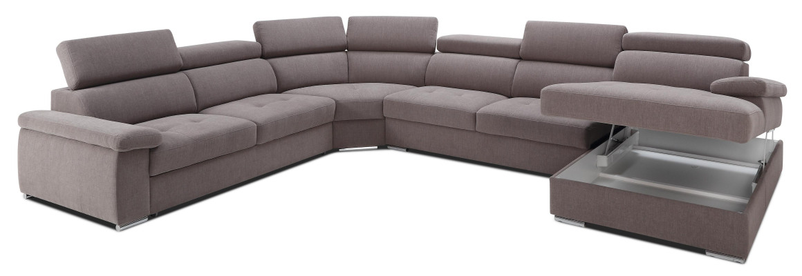 XXL Big Wohnlandschaft Wohnzimmer Textil Sofa Polster Couchen Sofas Couch Neu