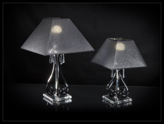 Tischleuchte Antik Stil Tisch Lampe Kristall Leuchte Lampen Leuchten Kronleuchte