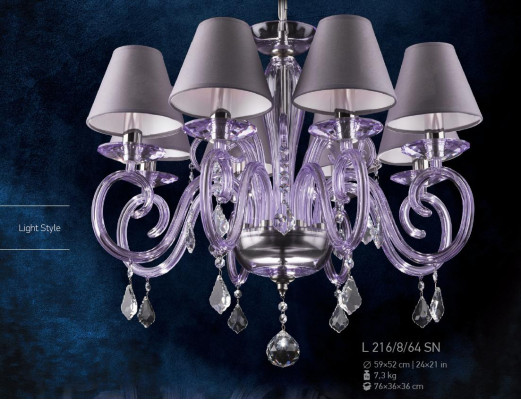 Bohemia Luster Hänge Lampe Kristall Lampen Leuchten Decken Kronleuchter Leuchte