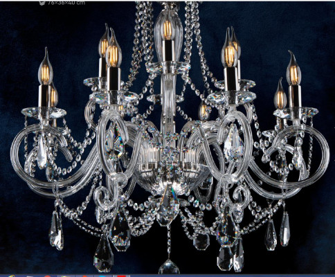 Kristall Leuchte Decken Luster Lampe Leuchte Lampen Decken Kronleuchter Bohemia
