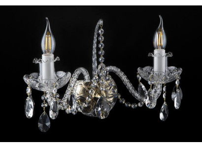 -Wandleuchte Luster Bohemia  Lampen Wandlampe Lampe Wand Kronleuchter Antik Stil