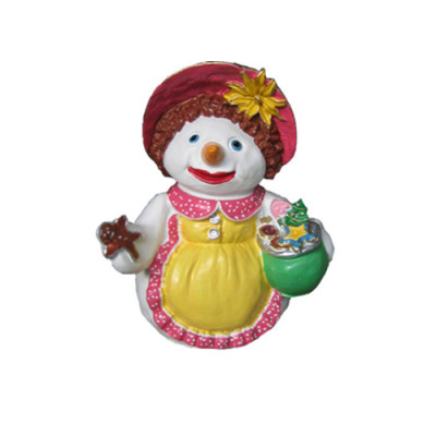 Schneemann Figur Statue Deko Figuren Deko Skulptur 32cm Winter Neu Statuen Neu
