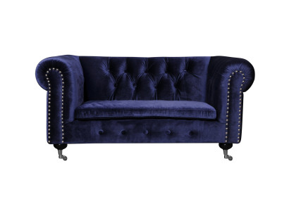 Barock Rokoko Sofa Couch - Chesterfield Stoff 2 Sitzer Leder Textil jvmoebel ®