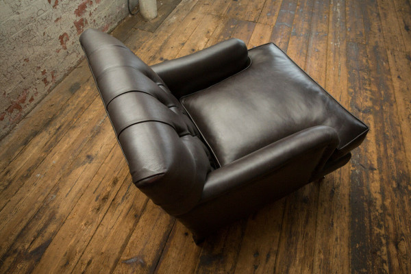 Chesterfield Design Sofa Sessel Couch Polster Luxus Textil Couchen 1 Sitzer #299