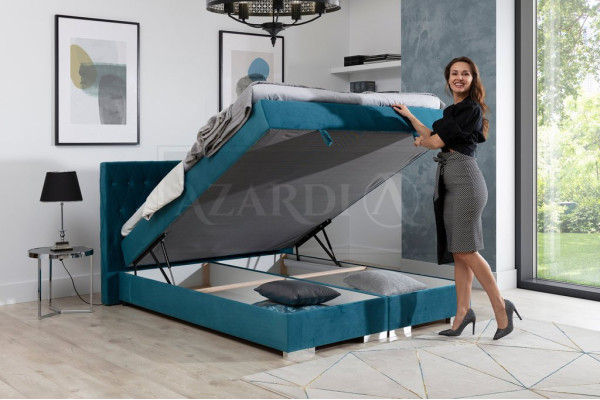 Boxspringbett inkls. Matratze Bett Doppel Betten Hotel Polster Schlafzimmer Neu