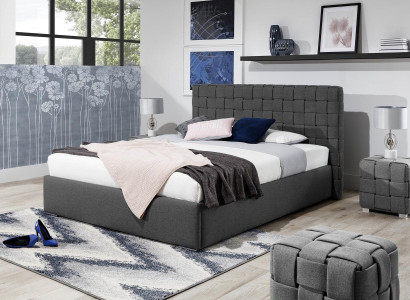 Bett Design Luxus Luxus Betten Textil Modernes Schlafzimmer 140/160/180 Neu130