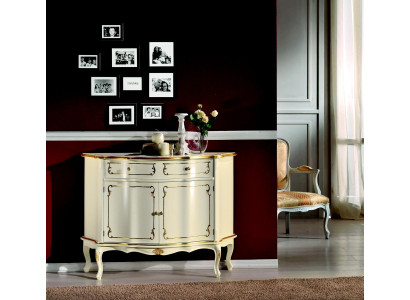 Luxus Italienische Holz Möbel Barock Kommode Wohnzimmer Kleiderschrank Sideboard