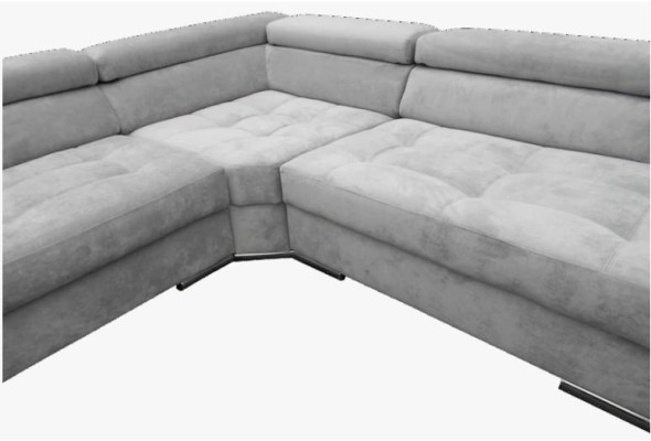 Ecksofa Grau Big Textil Stoff Sofas Kreative Möbel Neu Modern Design Couchen
