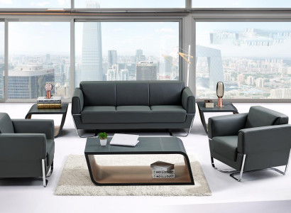 Sessel Club Polster Sofa 1 Sitzer Büro Einrichtung Neu Lounge Design 