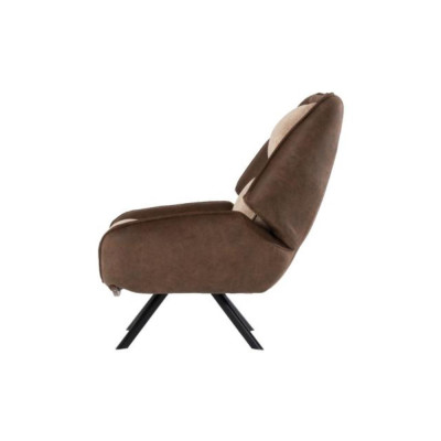 Beige-Braune Wohnzimmer Sessel Stilvoller 2-er Polster-Set Luxus Möbel