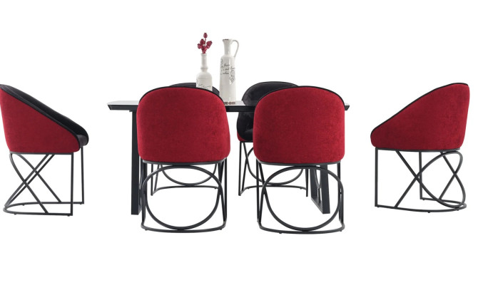 Luxus Designer Grüner Esszimmerstuhl 6x Stühle Einsitzer Moderne Esszimmer