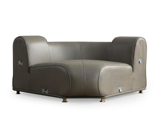 Stilvolles Ecksofa Designer Wohnzimmer Couch L-Form Edle Polstercouch
