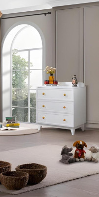 Modern Kommode Holz  Schrank Schränke Hochwertig Kommoden Weiß Möbel neu
