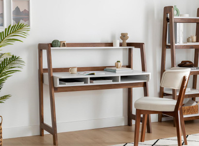 Schicker Arbeitszimmer Tisch Designer Computertische Robuste Holz Möbel
