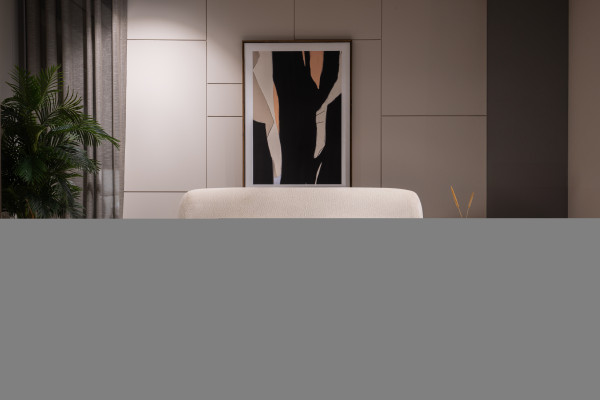 Luxuriöse Schlafzimmer Möbel Polsterbett Nachtkonsolen Glasschrank 4tlg