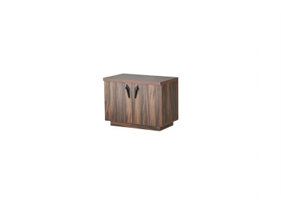 Kommode Braun Zweitürig Büro Arbeitszimmer Modern Rechteckig Sideboard