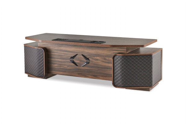 Arbeitszimmer-Set Bürotisch Bürostuhl Sideboard Kommode Schreibtisch
